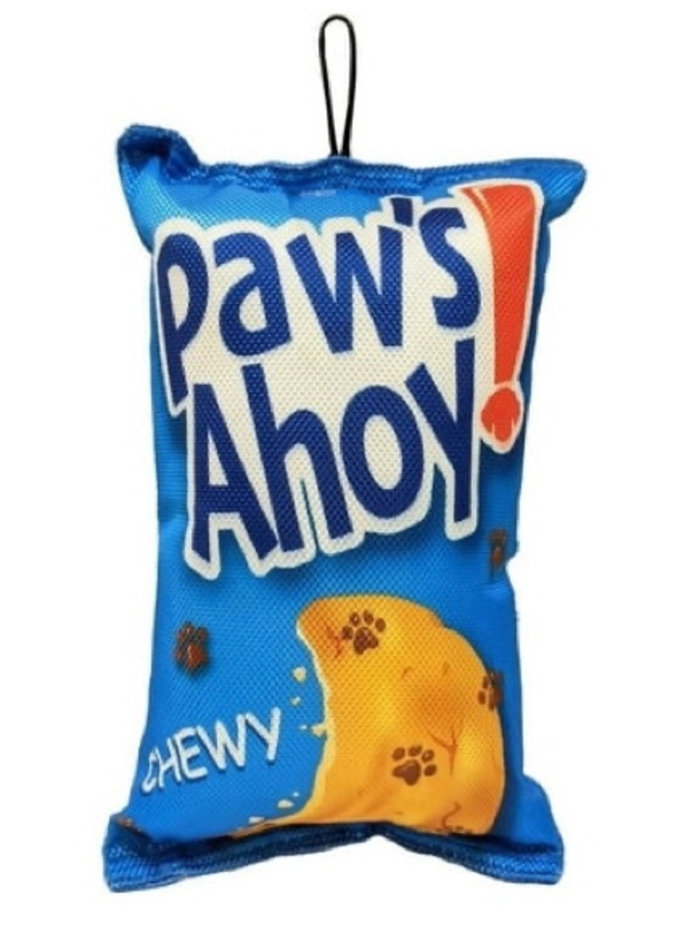 Paw’s Ahoy Squeaker Dog Toy - Blue NEW